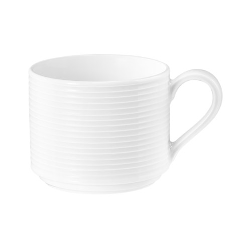 Seltmann Obere zur Milchkaffeetasse 0,25 l. Form: Blues in der Farbe weiss.