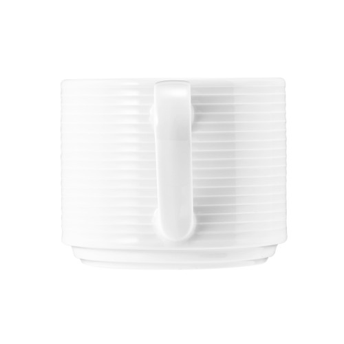 Seltmann Obere zur Milchkaffeetasse 0,25 l, Form: Blues, Dekor: 57718 Perlgrau