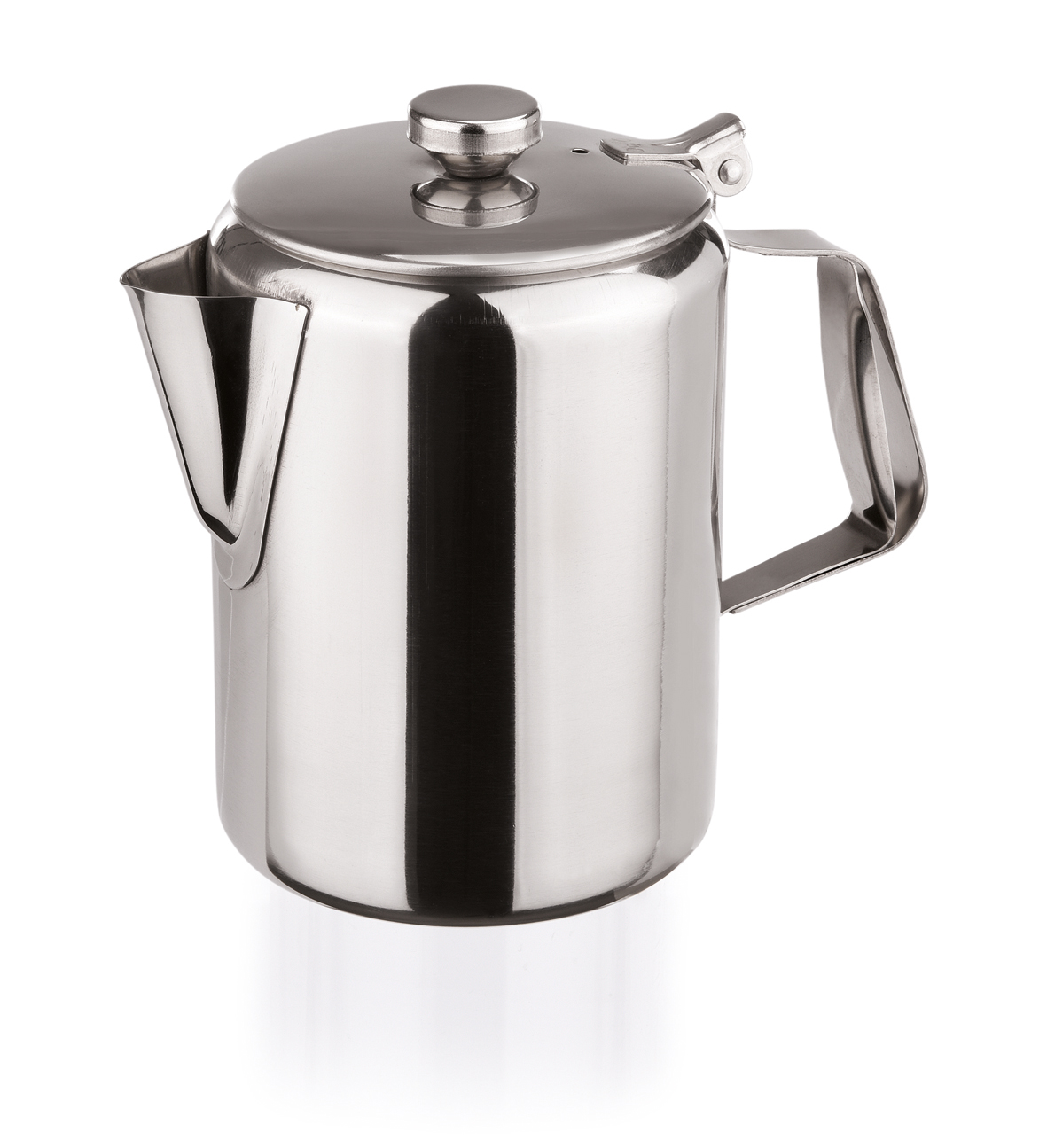 Kaffeekanne. Chromnickelstahl. hochglanzpoliert.