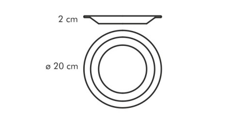 Dessertteller GUSTITO, ø20 cm