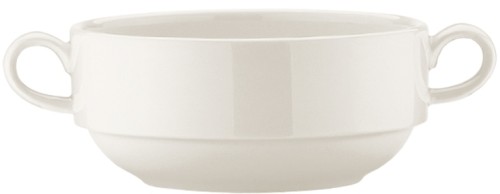 Banquet Uni Suppentasse stapelbar 35cl - Bonna Premium Porcelain