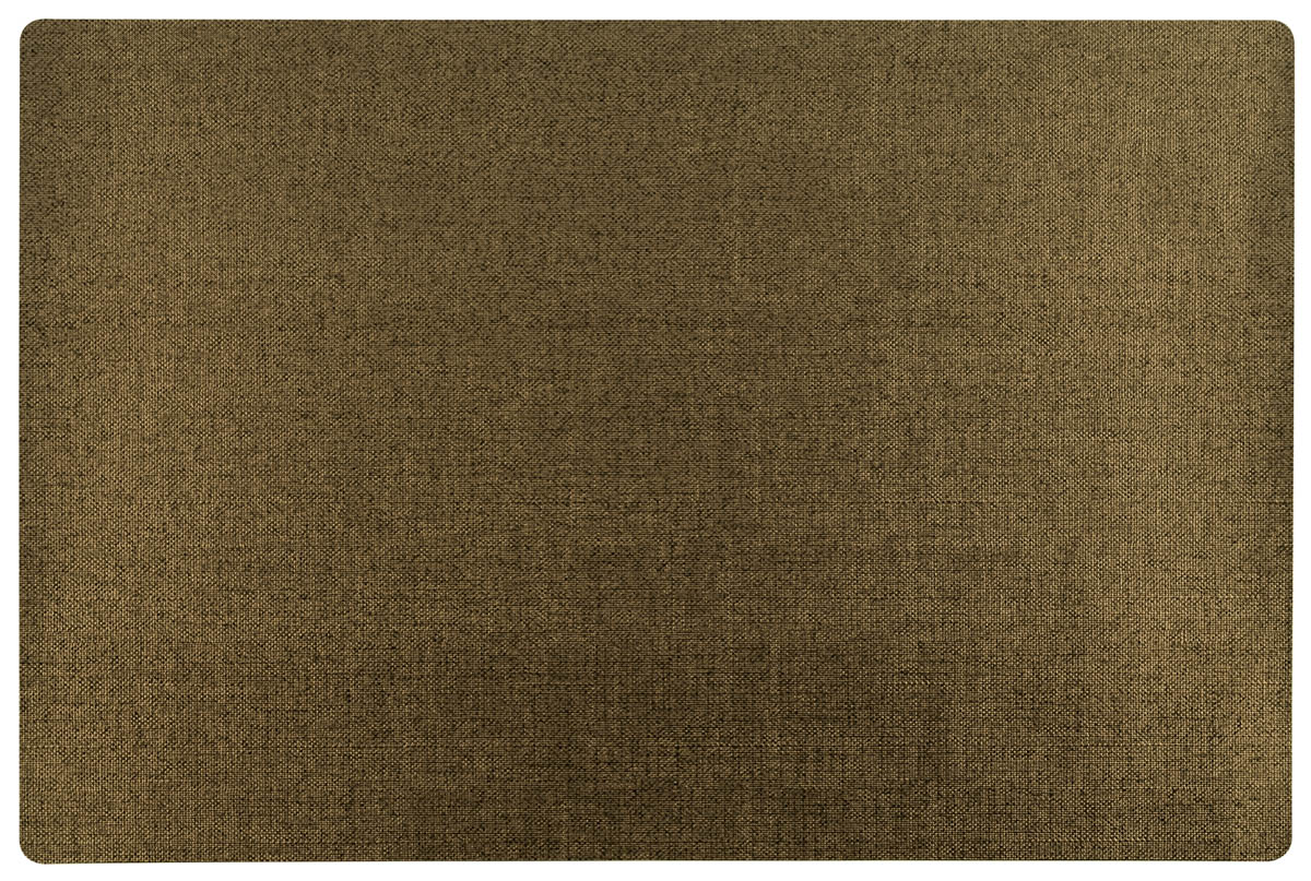 Tischset, 45 x 30 cm, Kunststoff (EVA), Farbe: bronze / schwarz, rutschhemmende Unterseite