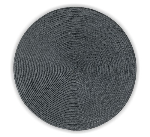 KELA Tisch-Set Kimya PP-Kunststoff grau 0,2cm 38,0cmØ