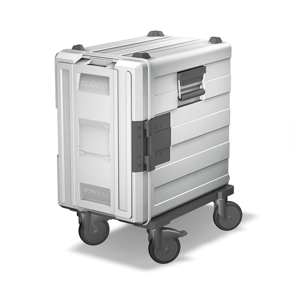 BLANCO BLANCOTHERM 620 KUF-F, Speisentransportbehälter, a. Kunststoff, fahrbar, mit Rollen gemäß DIN 18867-8 a. Kunststoff, 4