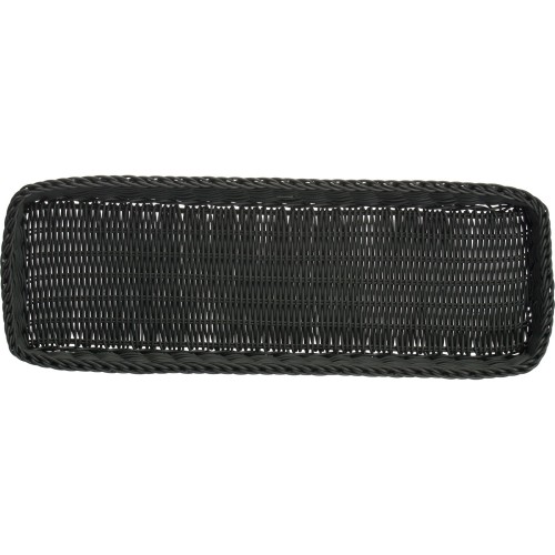 Westmark Tablett eckig, 60 x 20 x 5 cm, schwarz