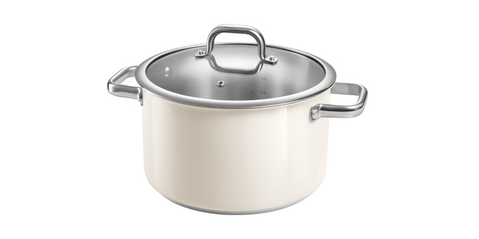 Topf DELIGHT mit Deckel ø 24 cm, 6,0 l