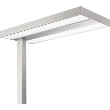 ALCO Stehleuchte 35.000h 30W A+ LED aluminium/silber, mittlere Nennlebensdauer: 35.000 h, Lampenleistung: 30 W,