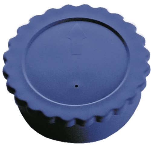 Eurodeckel zu Kaffeekanne Form Restaurant uni weiß Farbe: blau