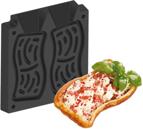 NEUMÄRKER Kartoffel-Waffel Backplattensatz für Helios antihaftbeschichtetes Aluminium