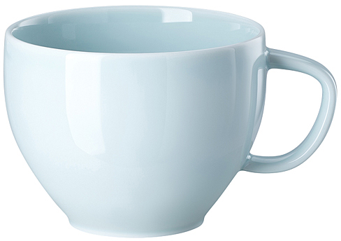 Junto Opal Green (grün) von Rosenthal, Kombi-Obertasse aus Porzellan