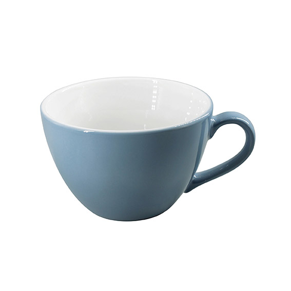 Obertasse 0,32 l - Form: Table Selection - Dekor, 79925 grau-blau - aus Porzellan. Hersteller:, Eschenbach. "Made in Germany".