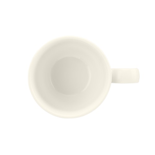Seltmann Obere zur Cappuccinotasse 0,22 l M5389, rund, Form: Maxim, weiss, hohe Kantenschlagfestigkeit, Made in Germany
