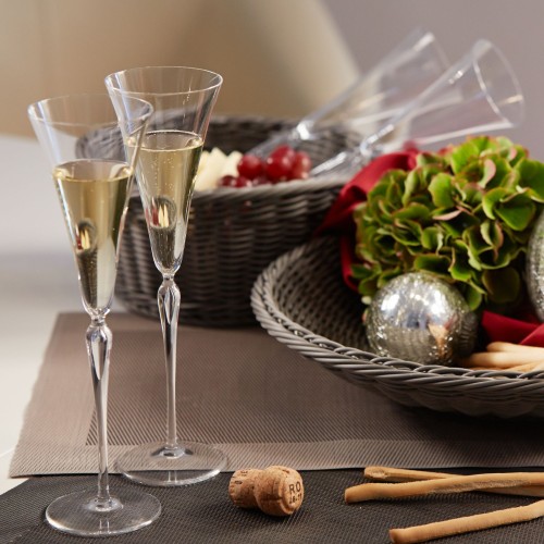 Westmark Tischset »Home«, 42 x 32 cm, taupe dunkel