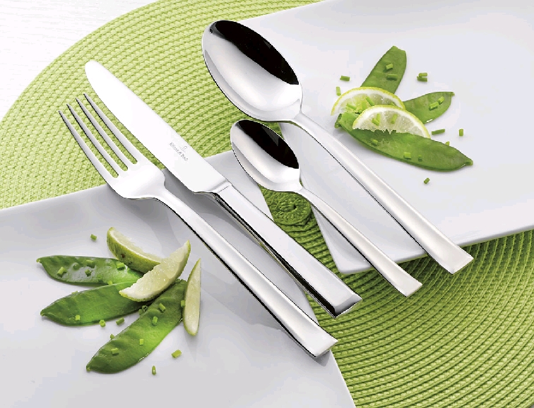 Dessertmesser VICTOR, Chrom-Stahl, poliert, Länge: 20,6cm, Villeroy Boch.