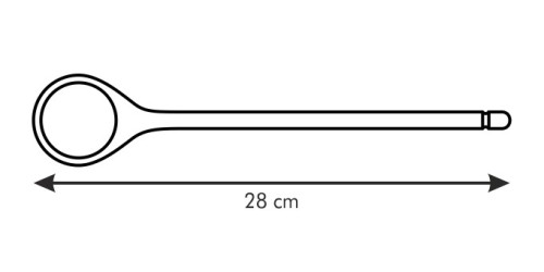 Kochlöffel WOODY, 28 cm
