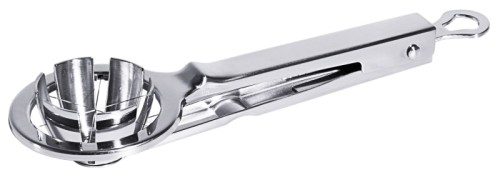 Eierstückler aus Edelstahl 18/10, hochglänzend, Drähte aus Edelstahl 18/10, spülmaschinengeeignet, mit handlicher