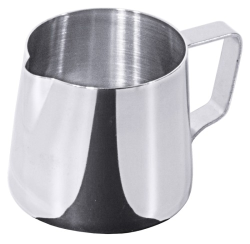 Milch-/Wasserkanne aus Edelstahl 18/10, hochglänzend Volumen: 0,15 l, Höhe: 5,5 cm [Literangaben auf der Verpackung können vom