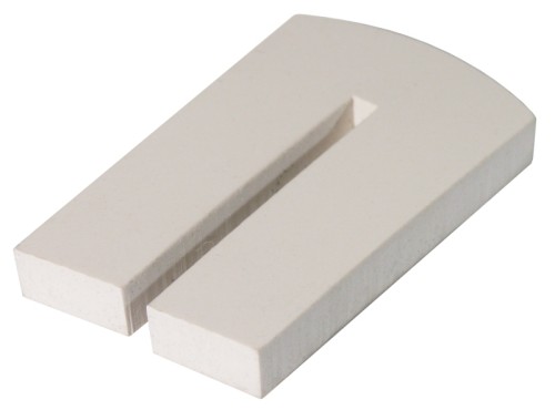 Ersatz-Abstreifgummi zu Messerabstreichbehälter mit Aufsatz, aus Edelstahl 18/10, hochglänzend poliert, schwere