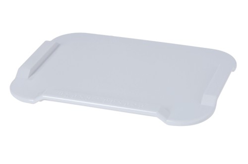 Ornamin Essbrettchen 900 weiss 22x17cm Ermöglicht selbstständiges Brote schmieren mit einer Hand. BPA-frei, spülmaschinenfest