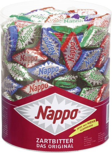 Nappo 200 Stück in Dose Zartbitter 1.320G