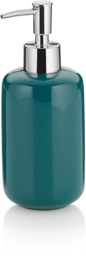 KELA Seifenspender Isabella Keramik petrol 18,0cm 7,5cmØ 400,0ml