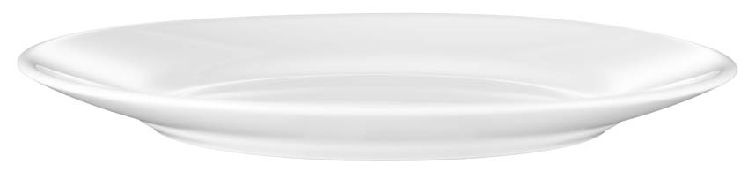 Speiseteller 25,4 cm Form Restaurant uni weiß ARCOPAL