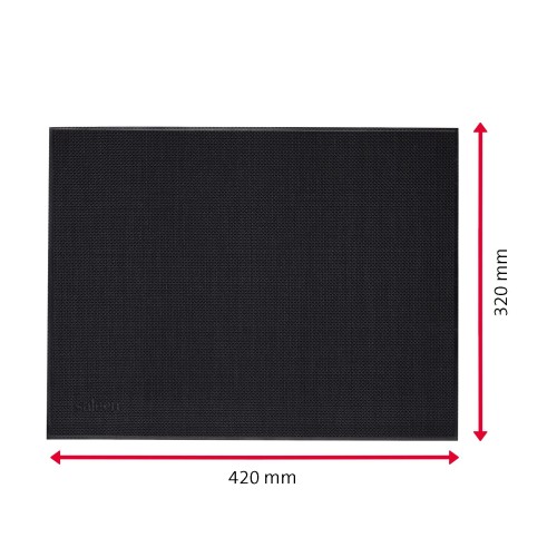Westmark Tischset »Uni«, 42 x 32 cm, schwarz