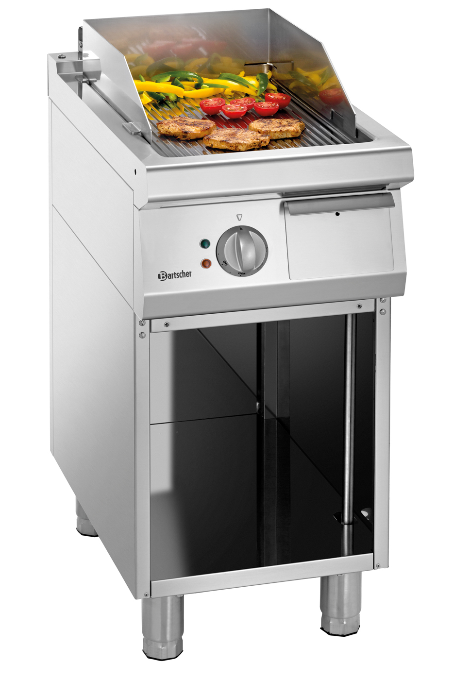 Bartscher Spritzschutz 740 | Material: Edelstahl| Maße: 35,4 x 47 x 12,0 cm. Gewicht: 2,9 kg