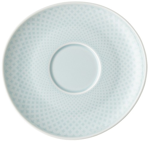 Junto Opal Green (grün) von Rosenthal, Kombi-Untertasse aus Porzellan