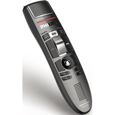 Philips Diktiermikrofon SpeechMike Premium LFH 3510 45 x 175 x 32 mm (B x H x T) USB 2.0 Aufnahme: 200-12.000,