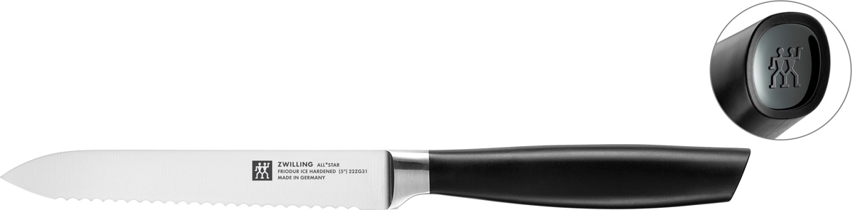 Universalmesser, 13 cm, Serie: All * Star. Marke: ZWILLING