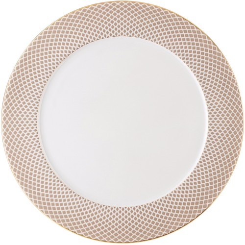 Francis Carreau Beige von Rosenthal, Porzellan, Platztteller 33 cm, spülmaschinengeeignet