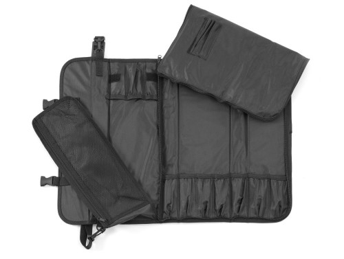 Messertasche für 10 Messer und Zubehör. Kompaktes Etui (maximale Messer-Länge 450 mm).