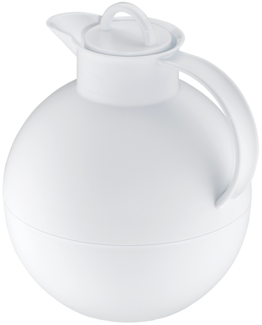 alfi Isolierkanne Kugel weiß gedeckt