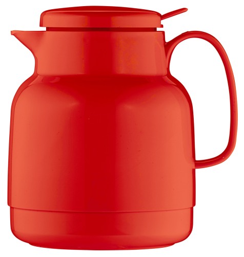 Helios Isolierkanne Mondo Push 1,0 l rot