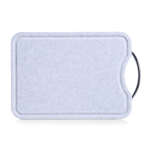 Zeller Schneidebrett m. Metallgriff, Kunststoff