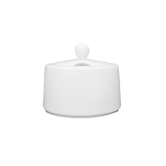 Zuckerdose - Inhalt 0,25 ltr - Form PRIMAVERA - uni weiß