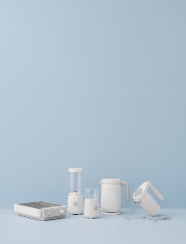 FOODIE Flachtoaster weiß, Maße: 204 x 133 x 224 mm