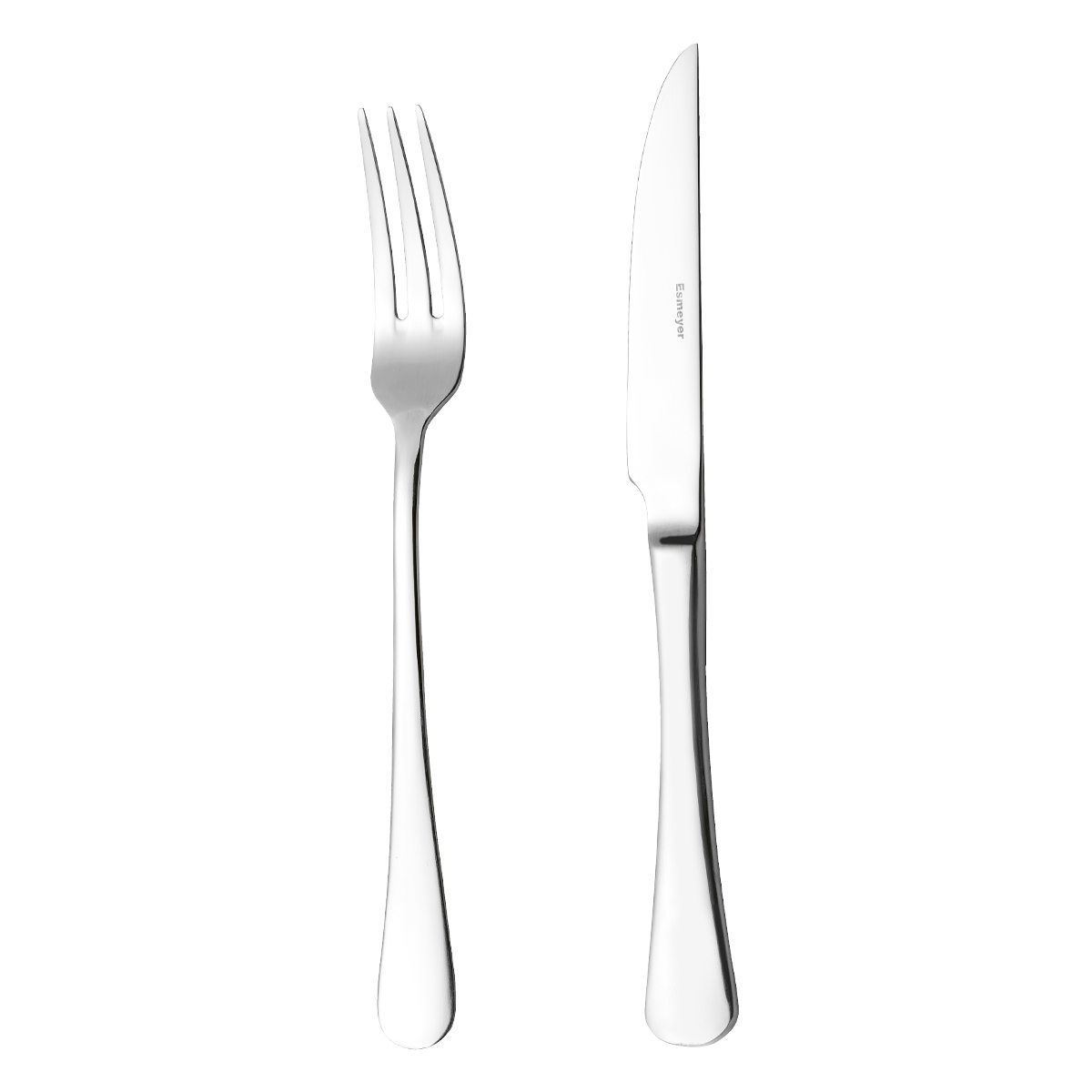 12-teiliges Steak-/Pizzabesteck SYLVIA, Edelstahl 18/10, poliert, Materialstärke 2,5 mm. Messer aus Klingenstahl mit Wellenschliff.