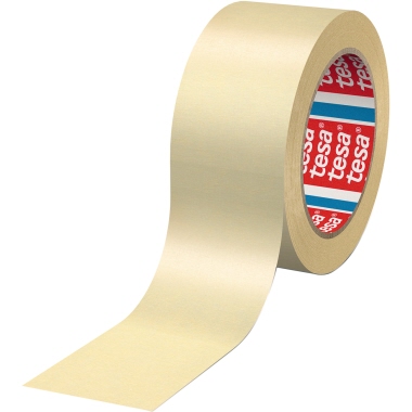 tesa® Kreppband Innenbereich 50 mm x 50 m (B x L) Papier beige, Einsatzbereich: Innenbereich, Produktverwendung:
