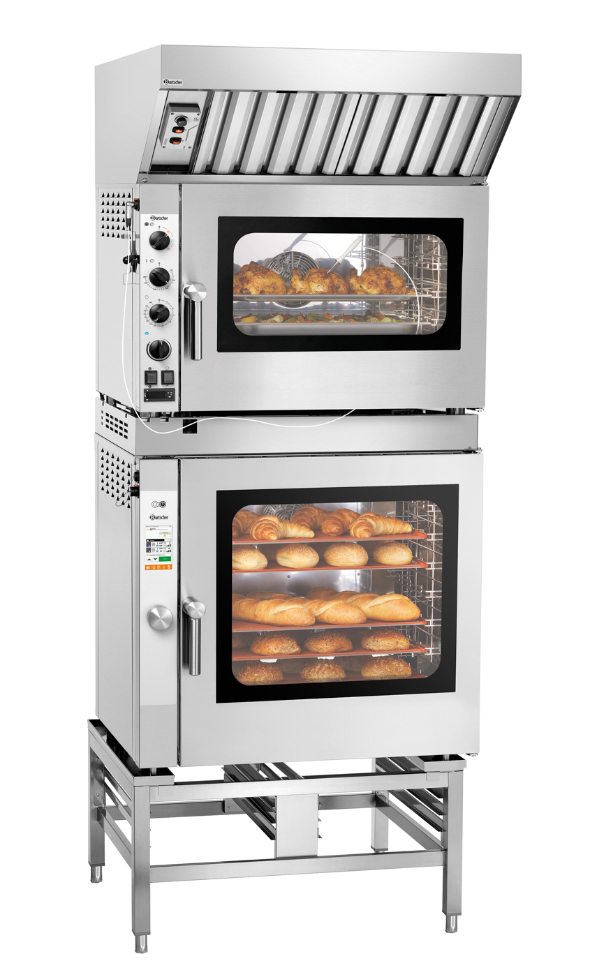 Bartscher Kondensationshaube Silversteam |Ein-/Ausschalter: Ja | Maße: 87 x 95 x 30,0 cm.Gewicht: 31,6 kg