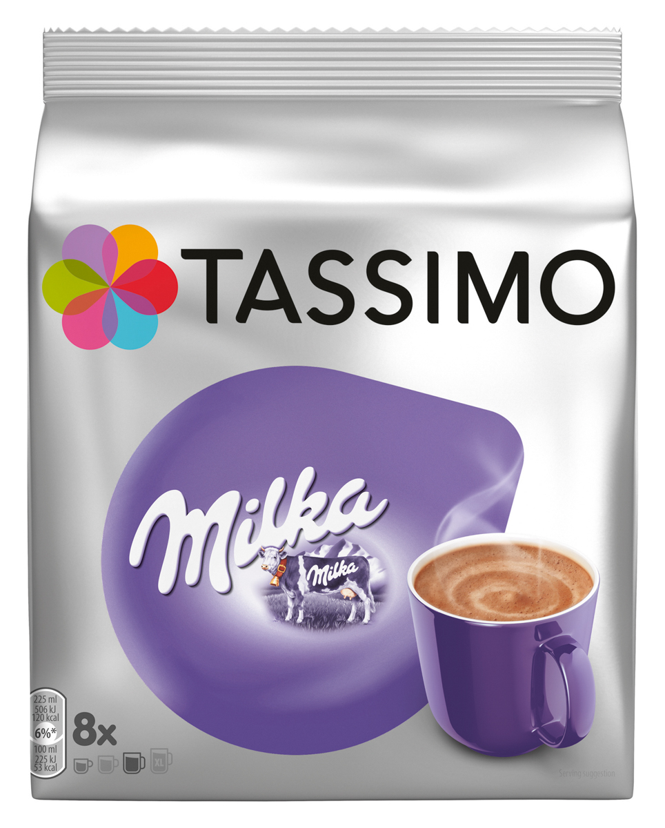 Jacobs Tassimo MILKA KAKAO Inhalt 16 T- Discs Inhalt: 240 gr.