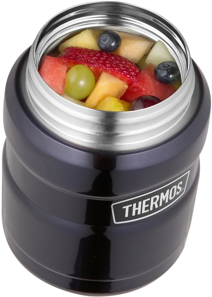 THERMOS Speisegefäß Stainless King, blue 0,47l