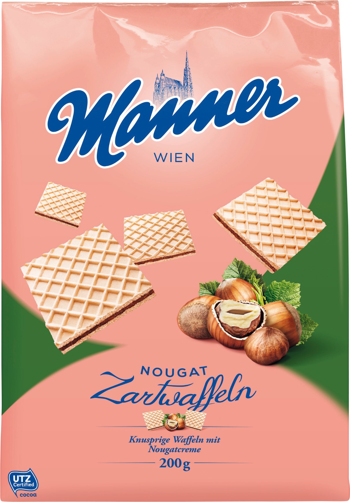 Manner Zarties Creamy Nougat 200G