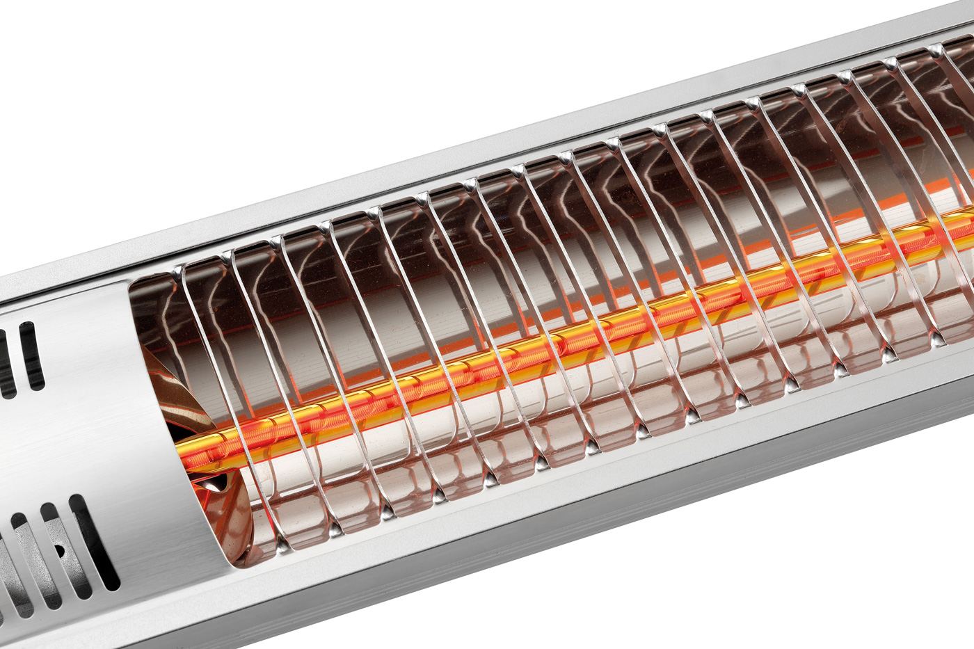 Bartscher Heizstrahler W3000 E | Einsetzbar im:Innen- und Außenbereich | Maße: 105 x 20 x 10cm. Gewicht: 2,2 kg