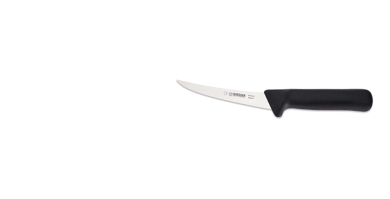 Ausbeinmesser, sehr flexibel 15 cm, schwarz Giesser - Made in Germany