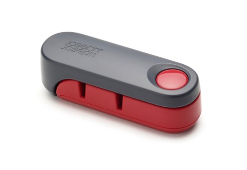 Joseph Joseph Rota - klappbarere Messerschärfer - grau/rot