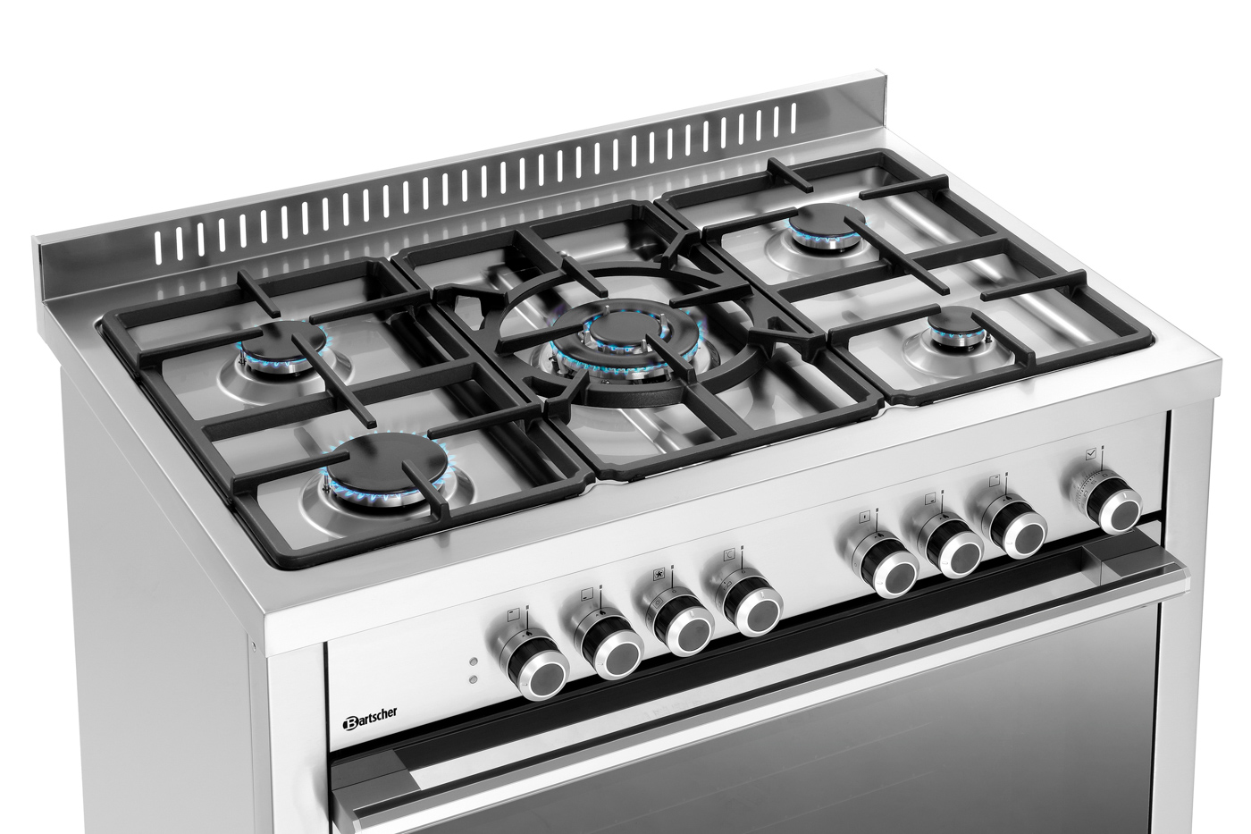 Bartscher Gasherd BGH 600-520 | Pilotflamme: Nein | Maße: 90 x 60 x 900 cm. Gewicht: 64 kg