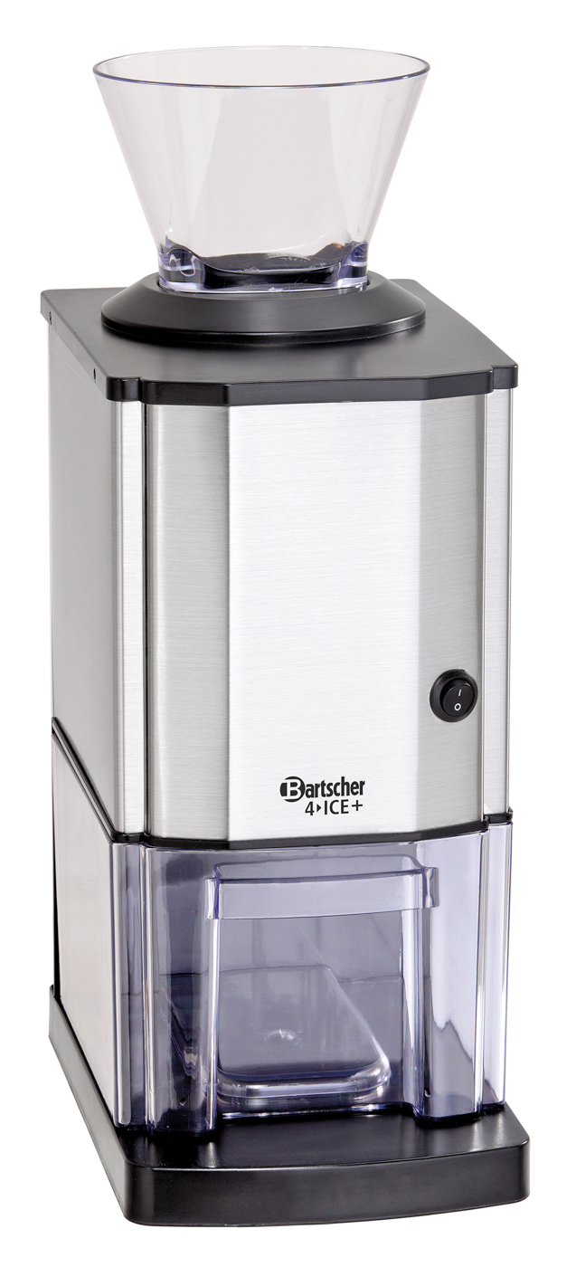 Bartscher Eiscrusher 4ICE+ | Produktion max.: 15kg / Std. | Maße: 17,2 x 29 x 46,0 cm. Gewicht:3,5 kg