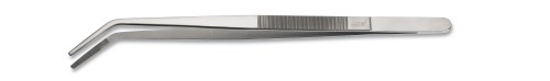 Pinzette, angewinkelt 35 cm, Metall Giesser